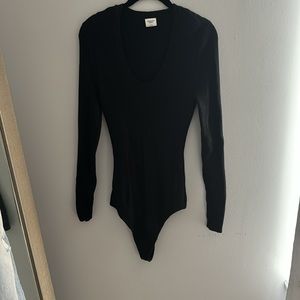 Abercrombie & Fitch Long-Sleeve Sweater Bodysuit size Large
